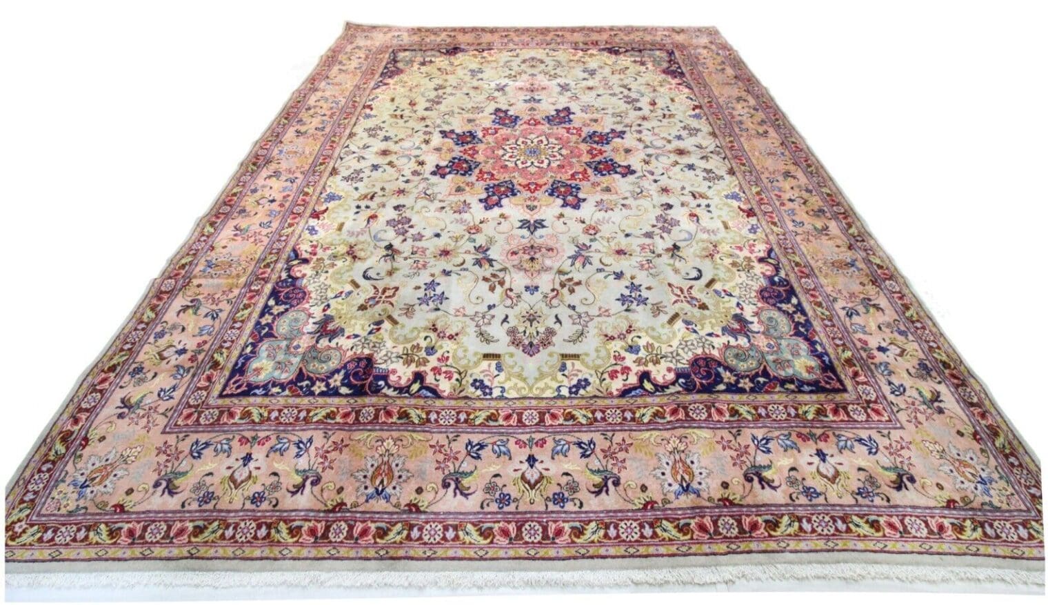 Perserteppich Tabriz 387 x 300 cm Wolle handgeknüpft
