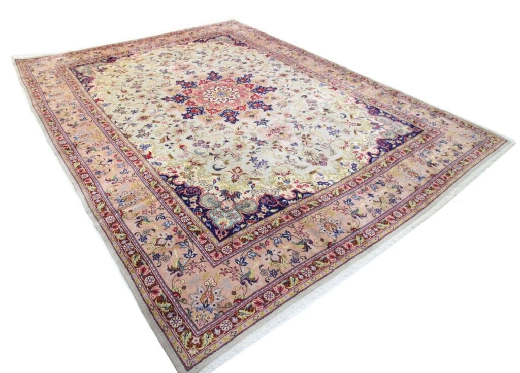 Perserteppich Tabriz 387 x 300 cm Wolle handgeknüpft