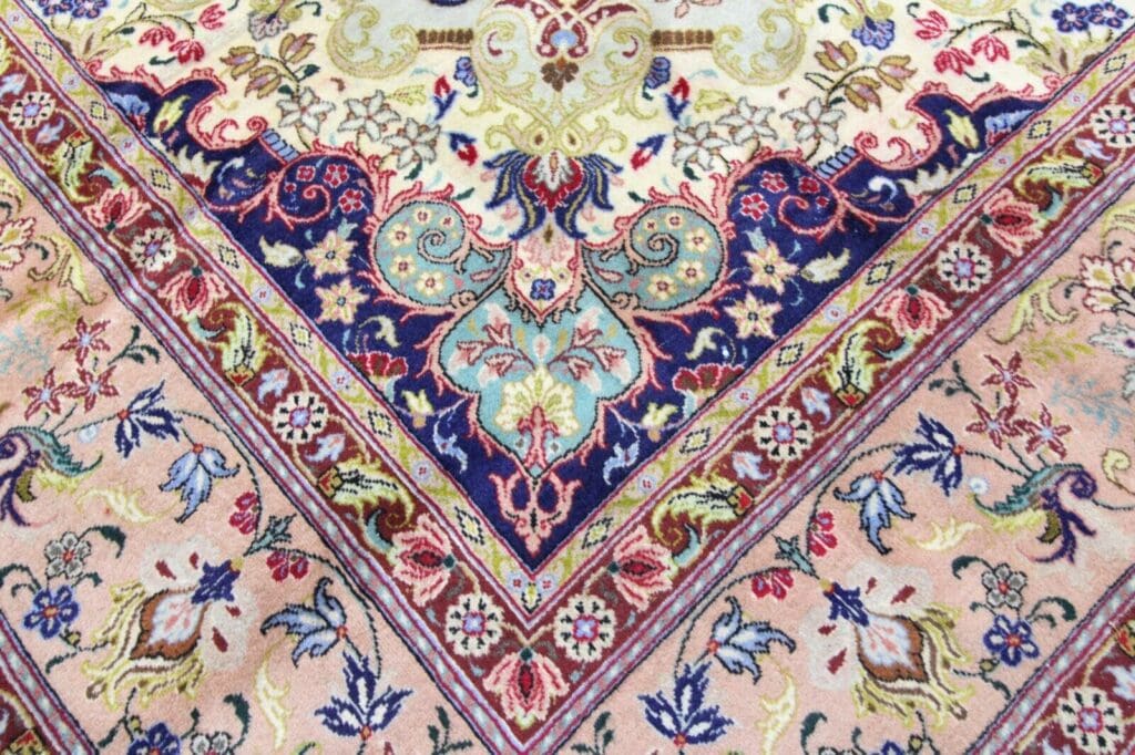 Perserteppich Tabriz 387 x 300 cm Wolle handgeknüpft