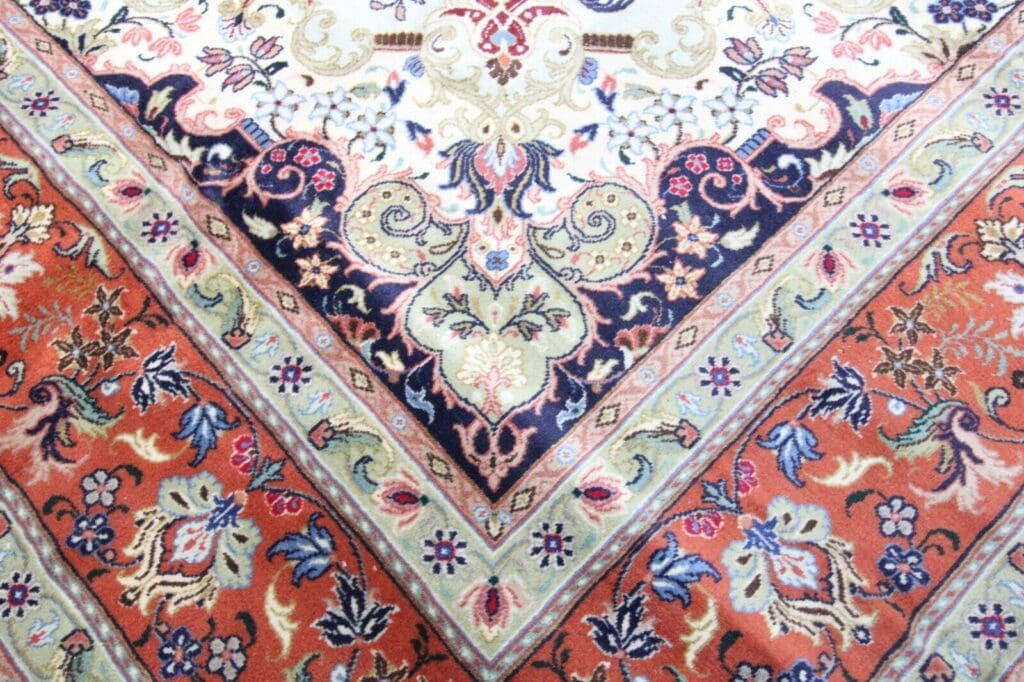 Perserteppich Tabriz 394 x 300 cm Wolle handgeknüpft