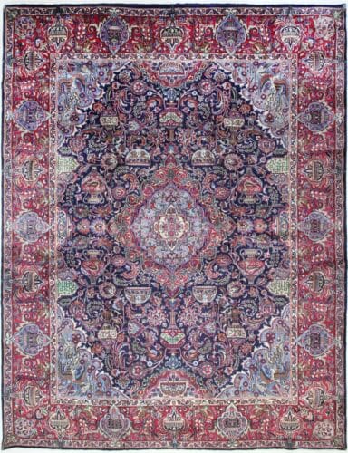 Perserteppich Kashmar 383 x 295 cm Wolle handgeknüpft