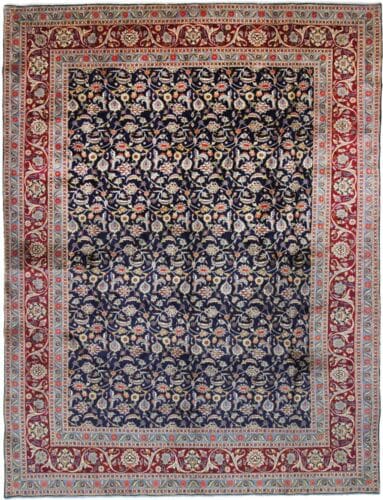 Perserteppich Mashad 384 x 290 cm Wolle handgeknüpft