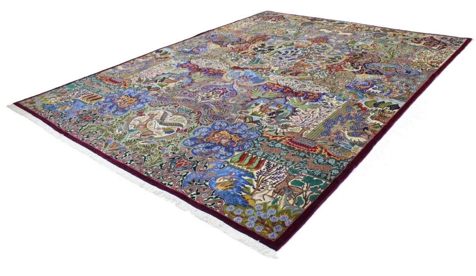 Perserteppich Kashmar 393 x 300 cm Wolle handgeknüpft