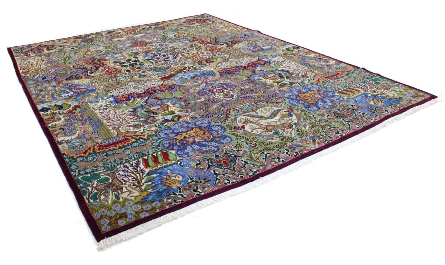Perserteppich Kashmar 393 x 300 cm Wolle handgeknüpft