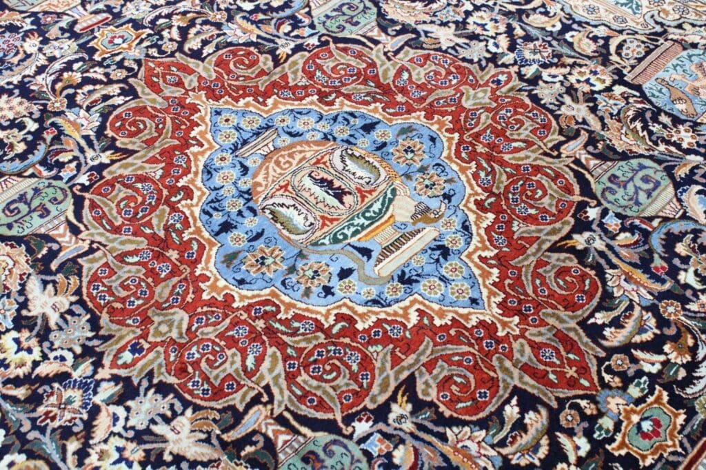 Perserteppich Kashmar 411 x 307 cm Wolle handgeknüpft