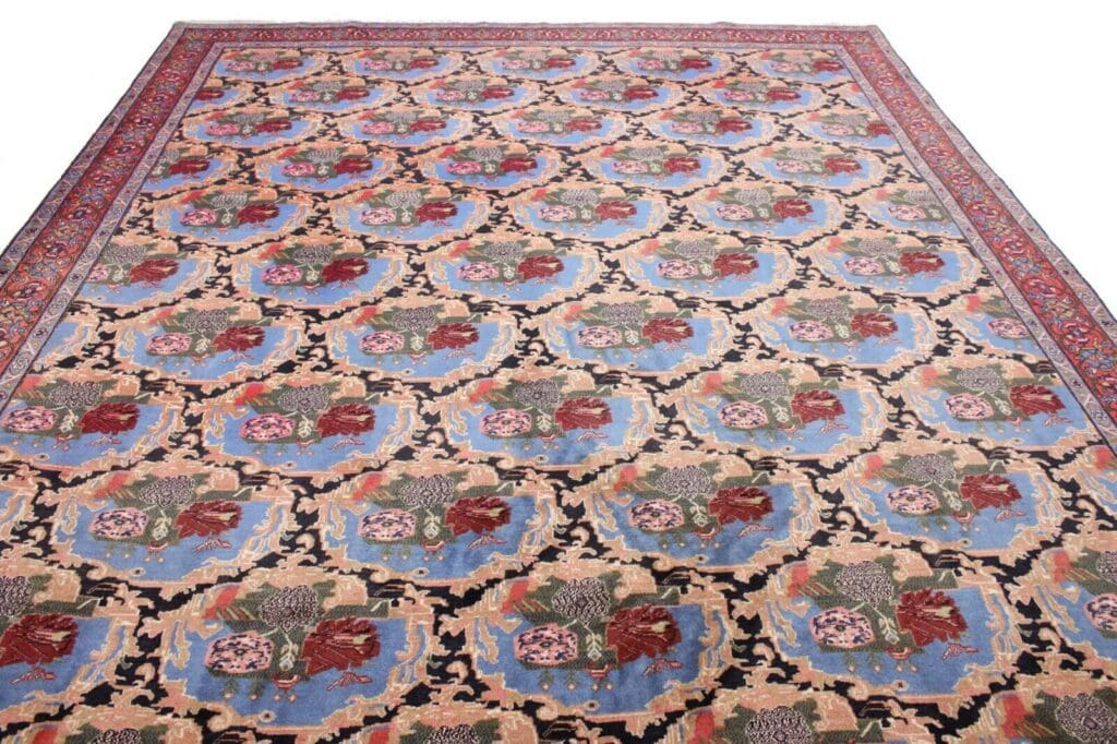 Perserteppich Senneh 400 x 300 cm Wolle handgeknüpft