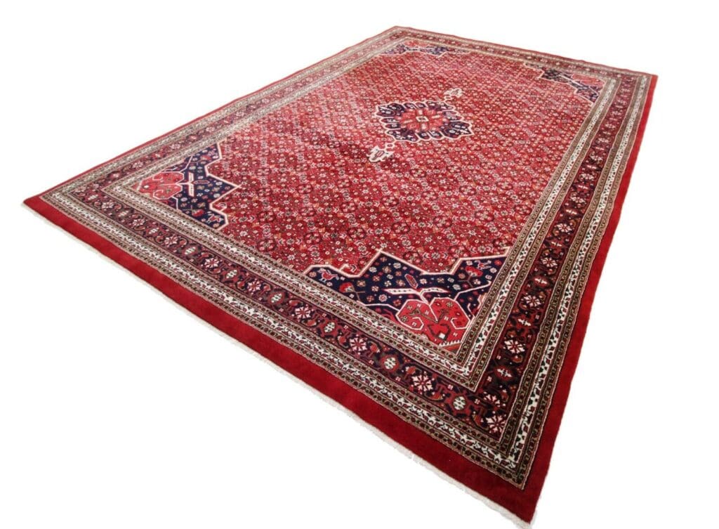 Orientteppich Hamedan 385 x 280 cm Wolle handgeknüpft