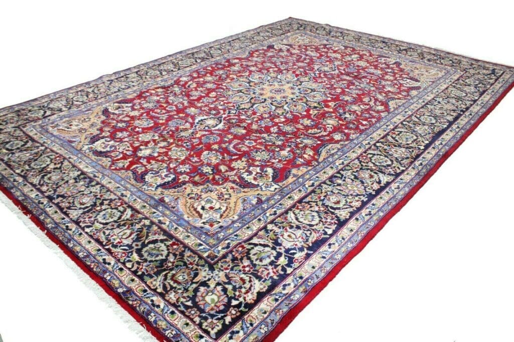 Perserteppich Isfahan 423 x 294 cm Wolle handgeknüpft