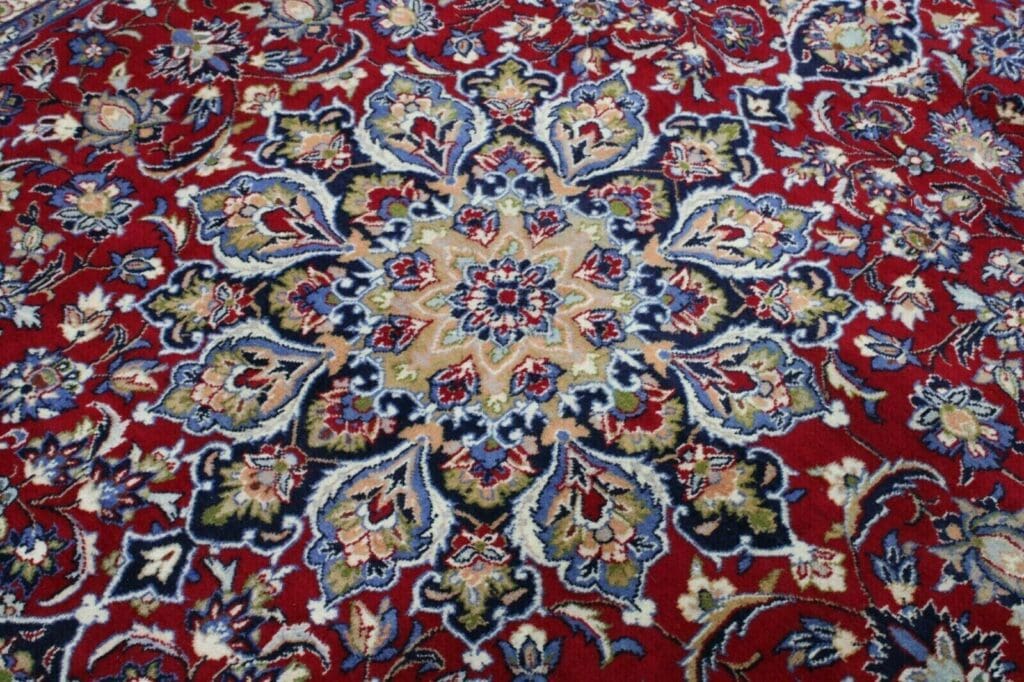 Perserteppich Isfahan 423 x 294 cm Wolle handgeknüpft