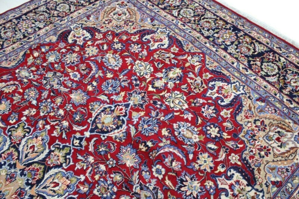 Perserteppich Isfahan 423 x 294 cm Wolle handgeknüpft