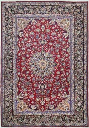 Perserteppich Isfahan 423 x 294 cm Wolle handgeknüpft