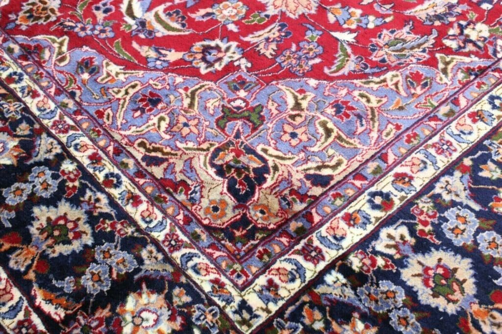 Perserteppich Isfahan 420 x 296 cm Wolle handgeknüpft