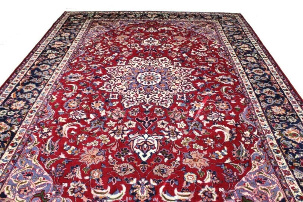 Perserteppich Isfahan 420 x 296 cm Wolle handgeknüpft