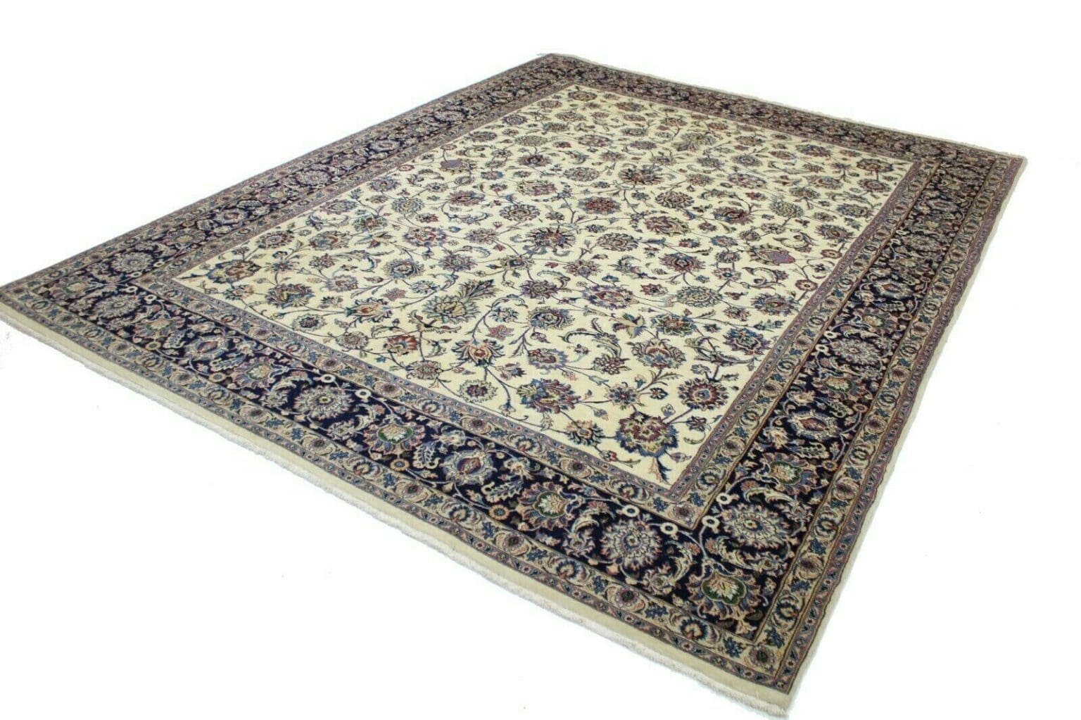 Perserteppich Mashad 399 x 293 cm Wolle handgeknüpft