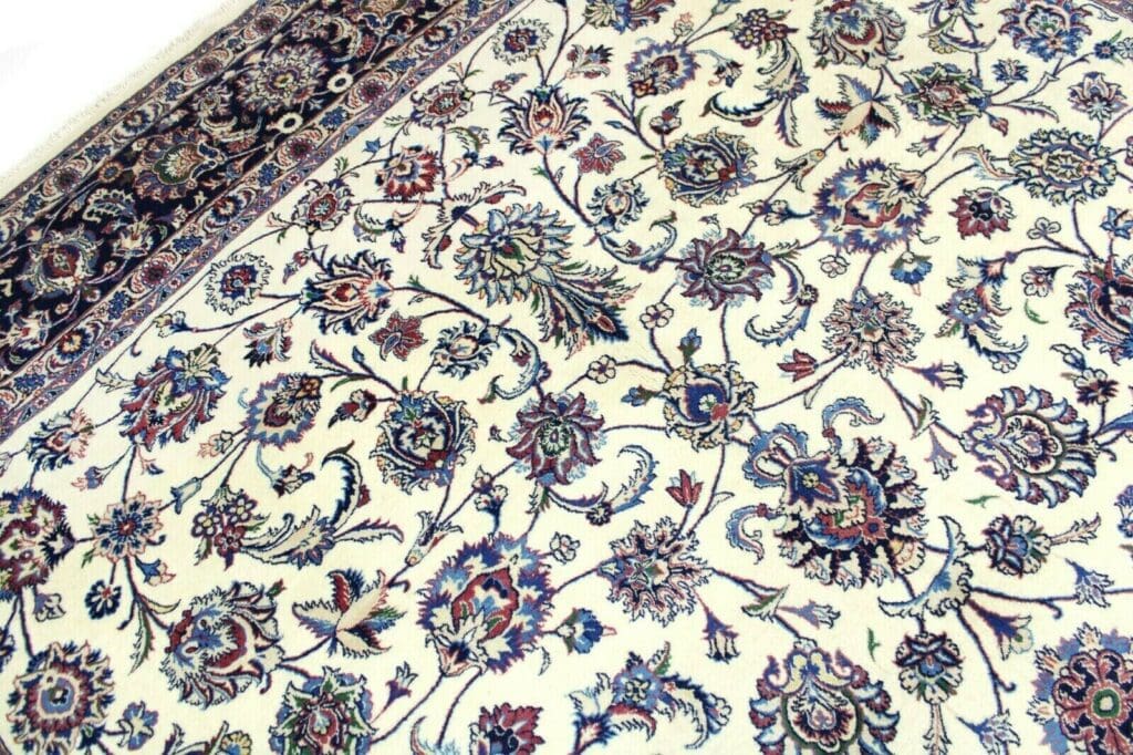 Perserteppich Mashad 399 x 293 cm Wolle handgeknüpft