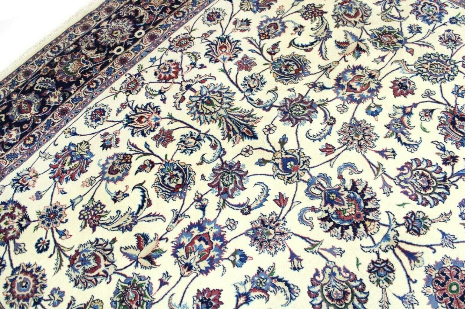 Perserteppich Mashad 399 x 293 cm Wolle handgeknüpft