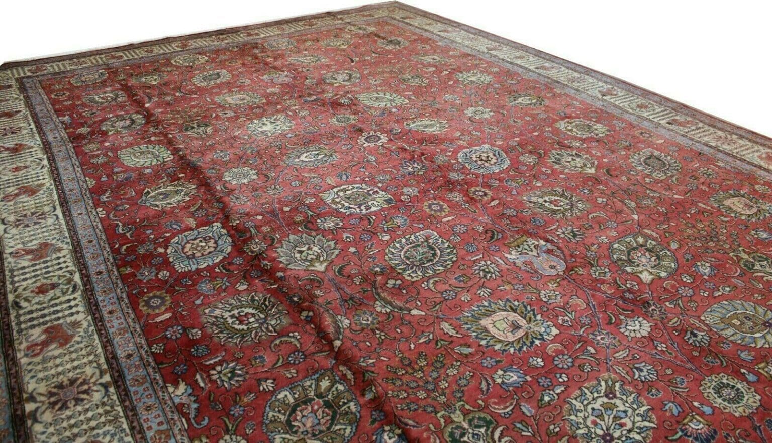 Perserteppich Tabriz 560 x 391 cm Wolle handgeknüpft