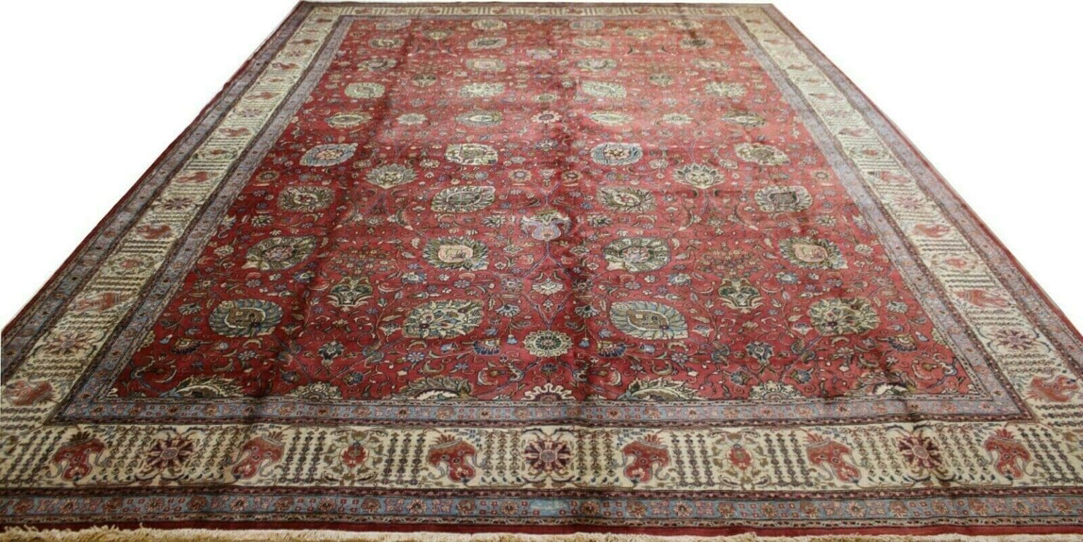 Perserteppich Tabriz 560 x 391 cm Wolle handgeknüpft