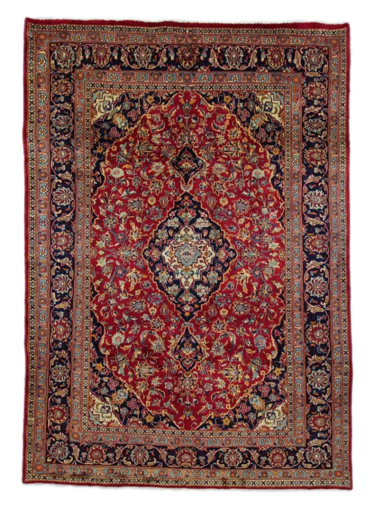 Perserteppich Maschhad 293x206 cm Wolle handgeknüpft