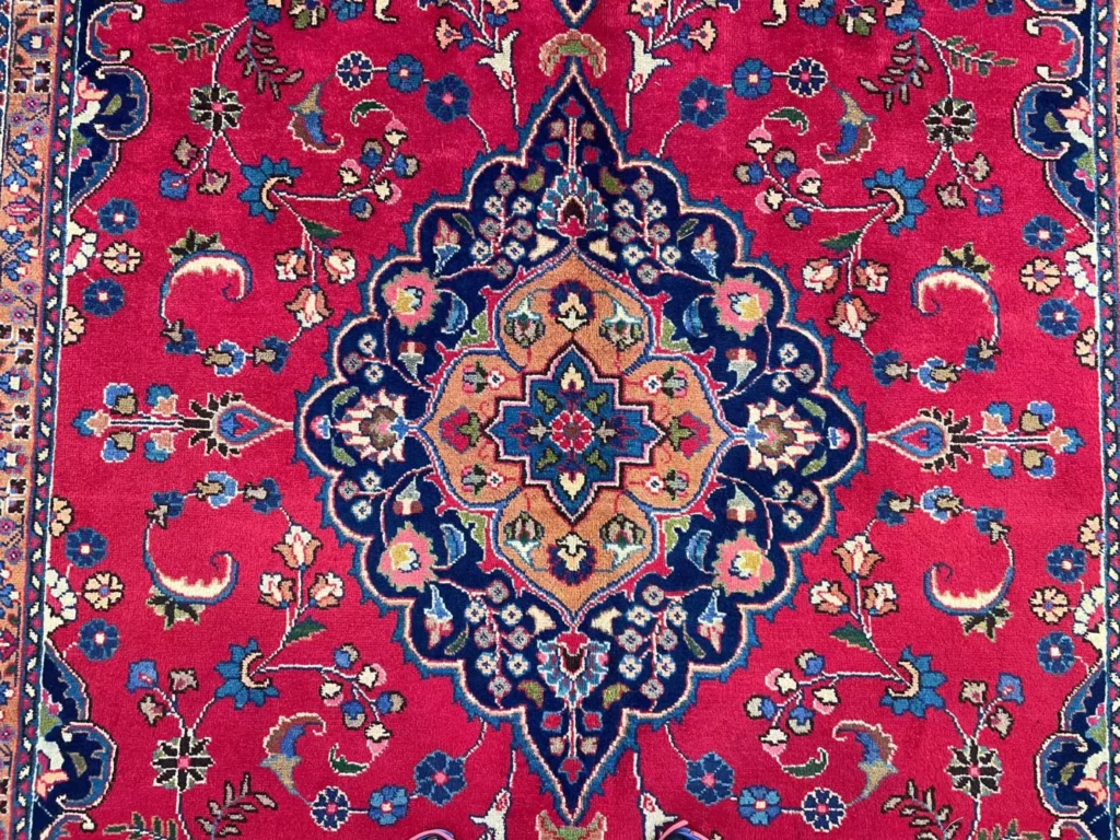 Perserteppich Maschhad 293x200 cm Wolle handgeknüpft