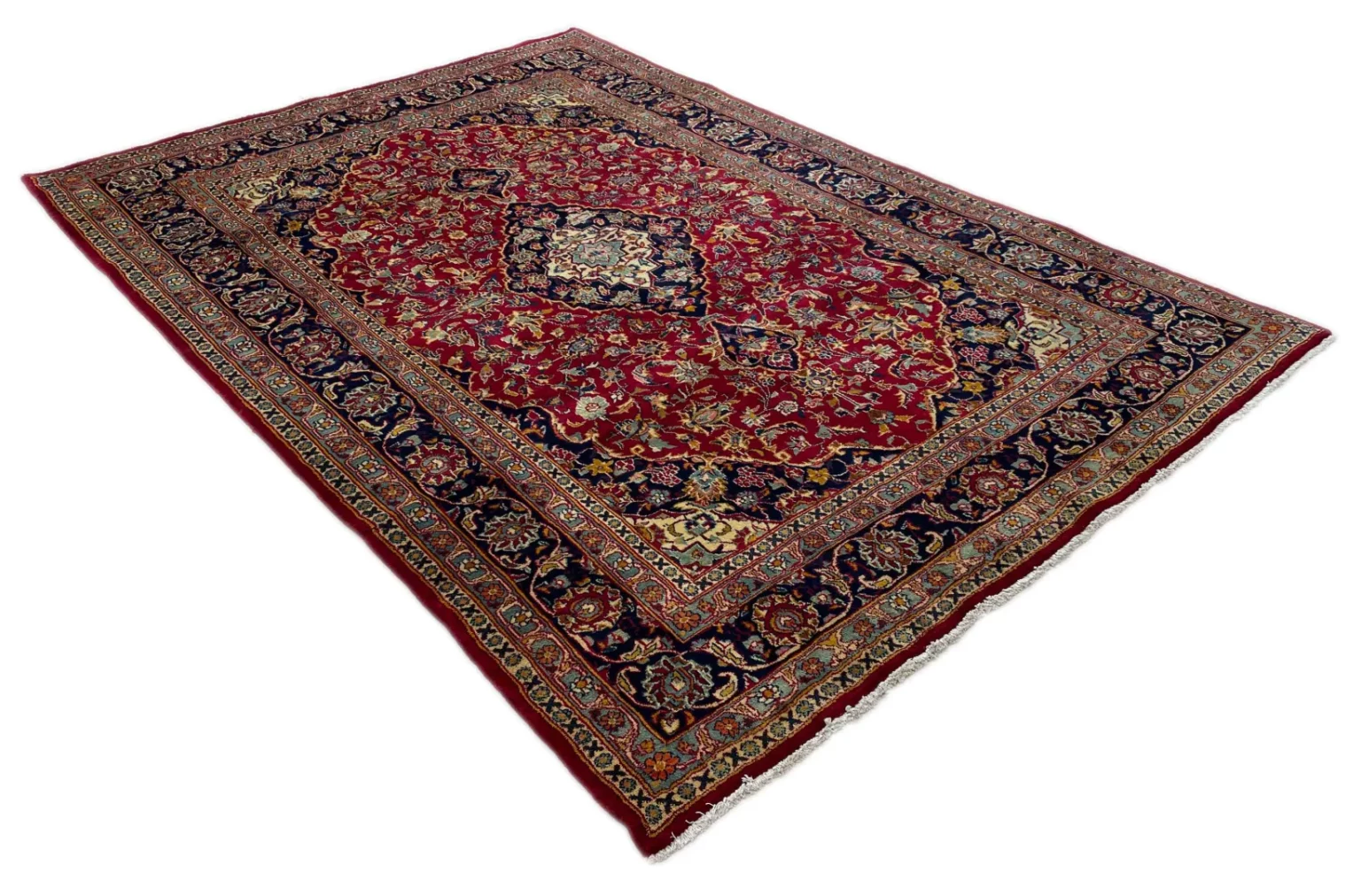 Perserteppich Maschhad 293x206 cm Wolle handgeknüpft