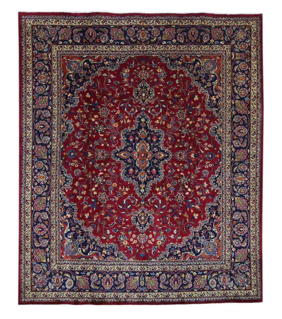 Perserteppich Maschhad 293 x 246 cm handgeknüpft