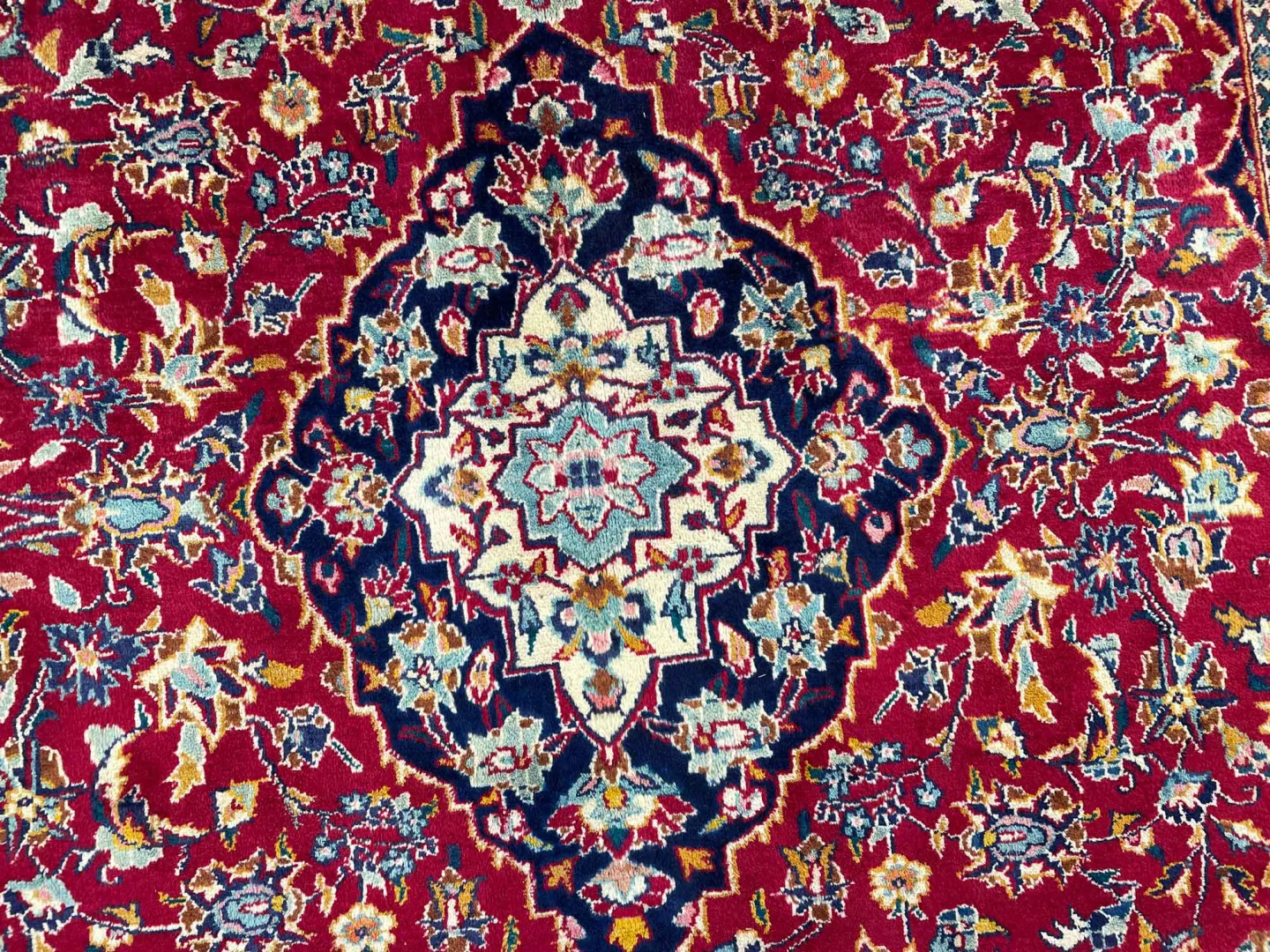 Perserteppich Maschhad 293x206 cm Wolle handgeknüpft