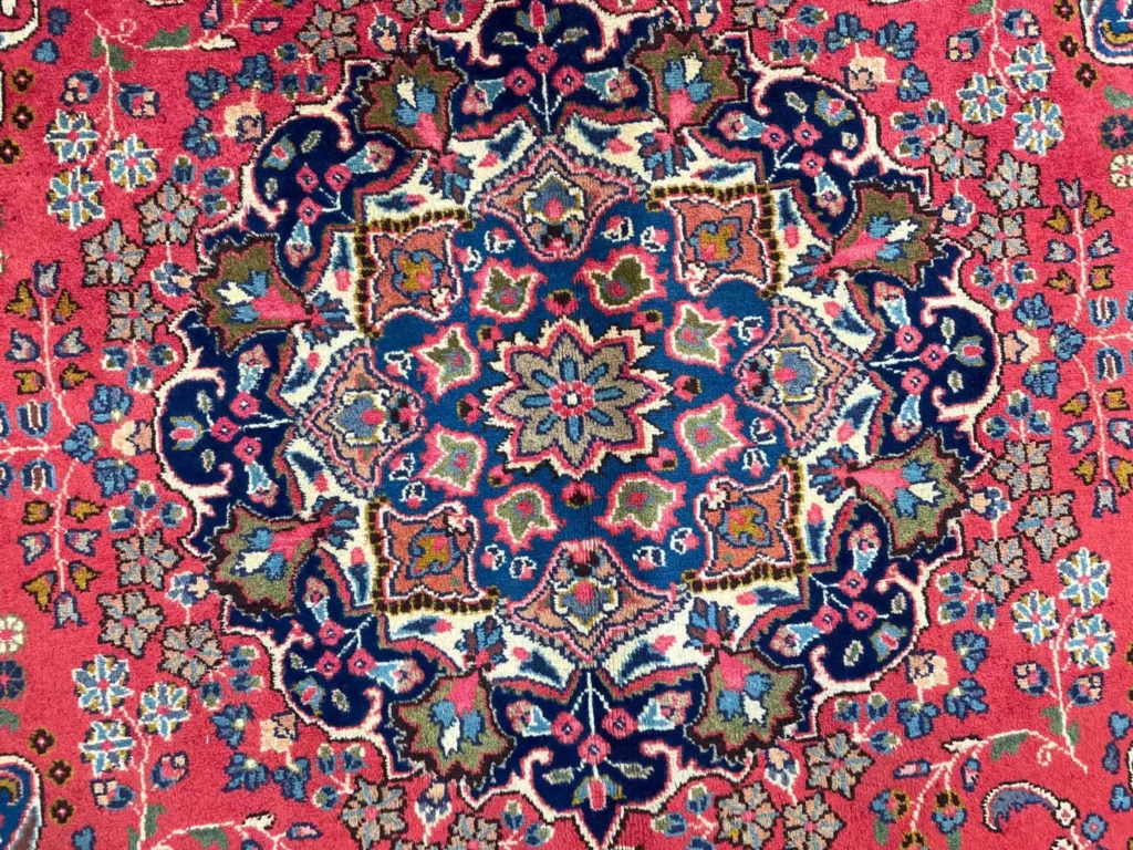 maschhad-orientteppich-295x195-cm-250000-knoten-handgeknupft-4 Perserteppich Maschhad 295 x 195 cm Wolle handgeknüpft