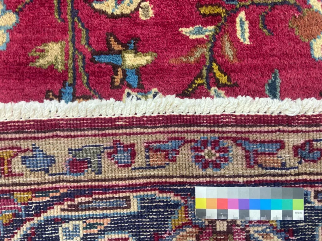 maschhad-orientteppich-297x198-cm-250000-knoten-florales-muster-handgeknupft-4 Perserteppich Maschhad 297 x 198 cm handgeknüpft