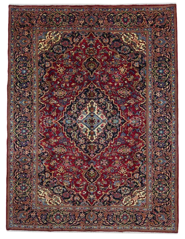Perserteppich Keshan 299 x 228 cm Wolle handgeknüpft