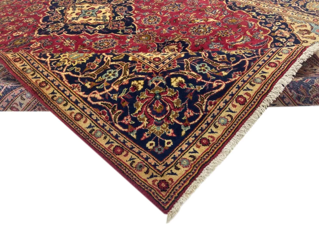 Perserteppich Keshan 283 x 193 cm Wolle handgeknüpft