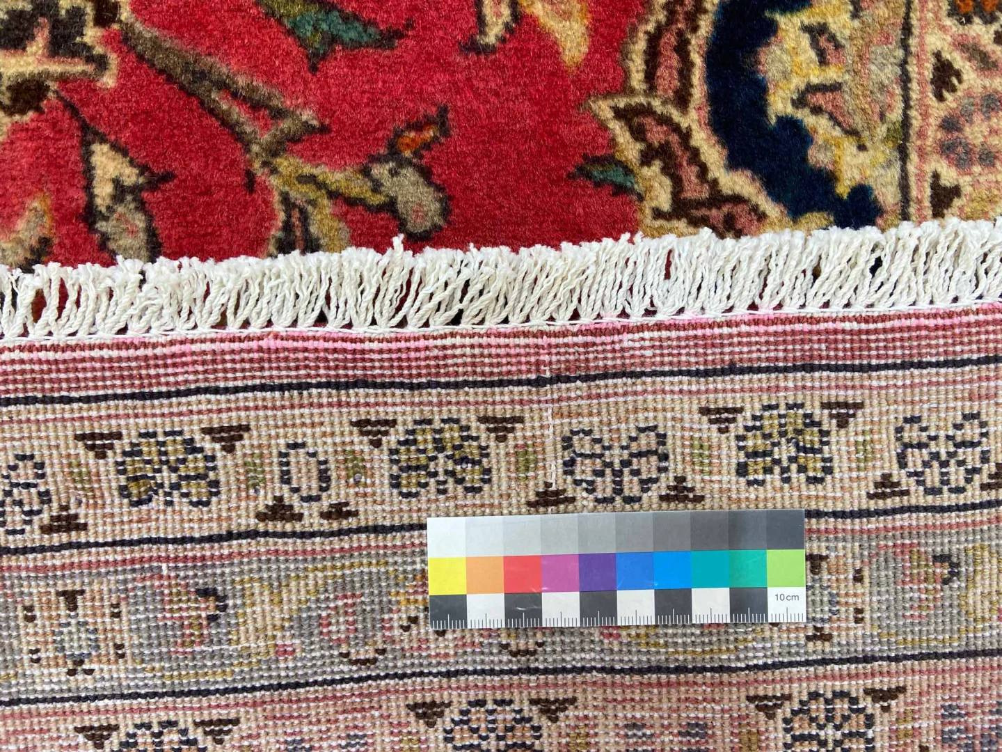 Perserteppich Keshan 286 x 212 cm Wolle handgeknüpft