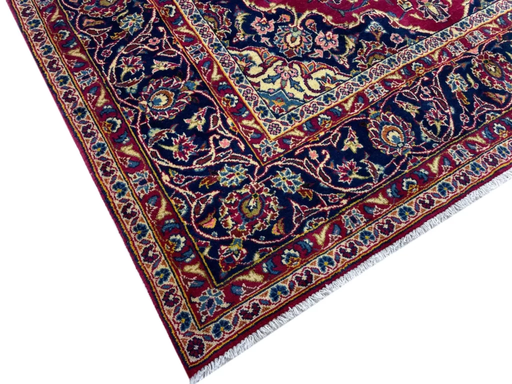 Perserteppich Keshan 294 x 200 cm Wolle handgeknüpft