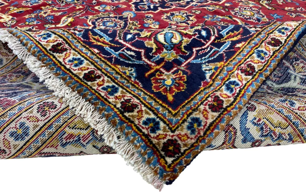 Perserteppich Keshan 298 x 193 cm Wolle handgeknüpft