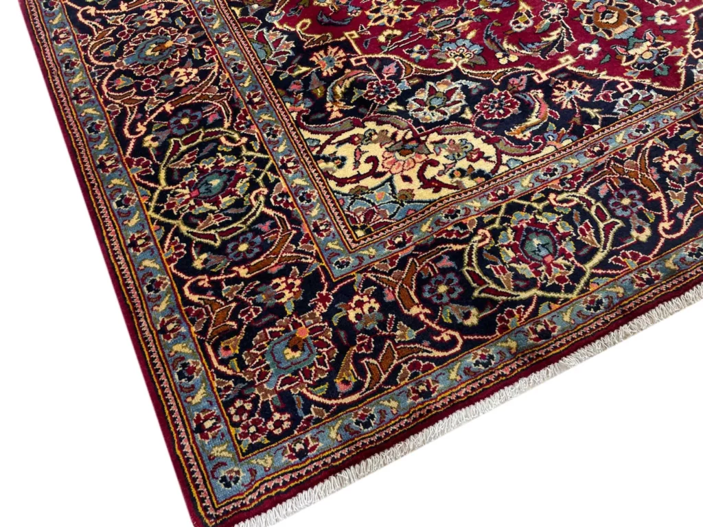 Perserteppich Keshan 299 x 228 cm Wolle handgeknüpft