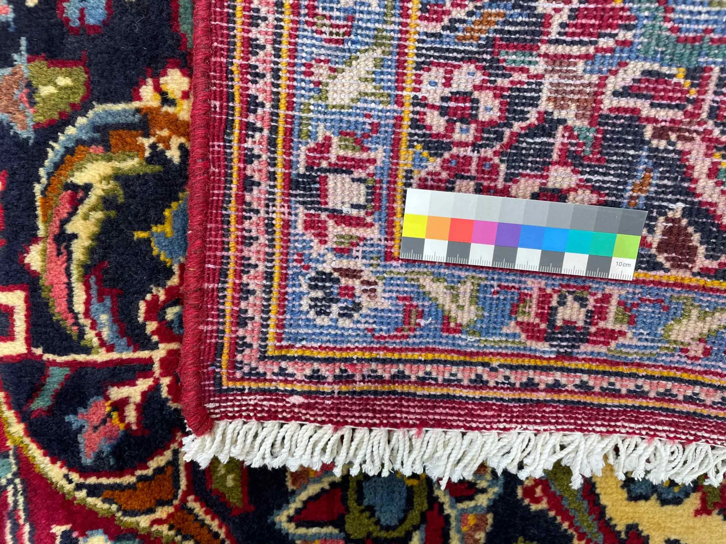 Perserteppich Keshan 299 x 228 cm Wolle handgeknüpft