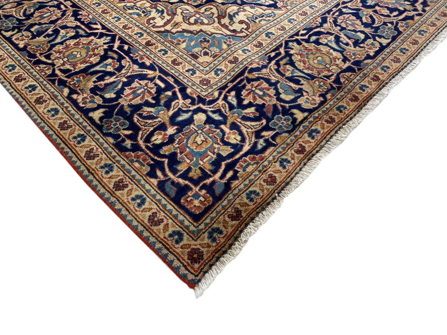 Perserteppich Keshan 300 x 206 cm Wolle handgeknüpft