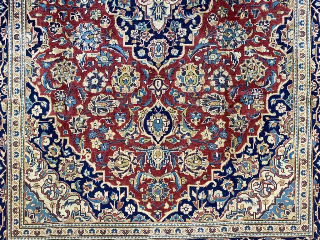 Perserteppich Keshan 300 x 206 cm Wolle handgeknüpft