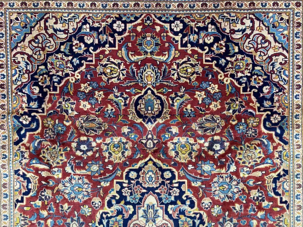 Perserteppich Keshan 300 x 206 cm Wolle handgeknüpft