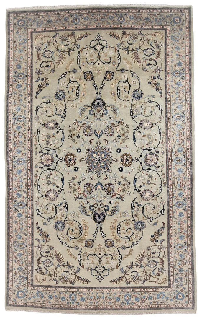 Perserteppich Keshan 331 x 207 cm Wolle handgeknüpft