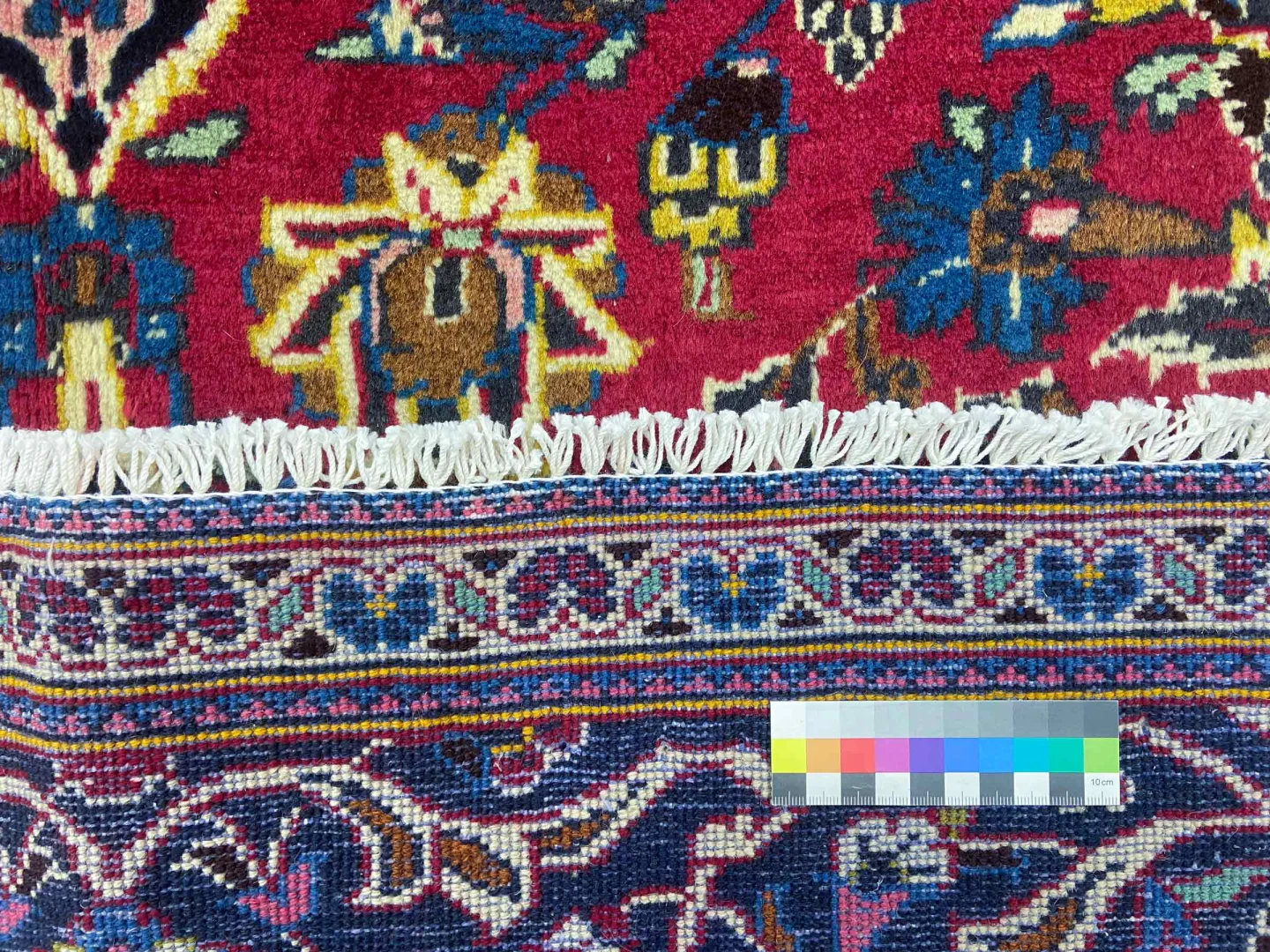 Perserteppich Keshan 303 x 218 cm Wolle handgeknüpft