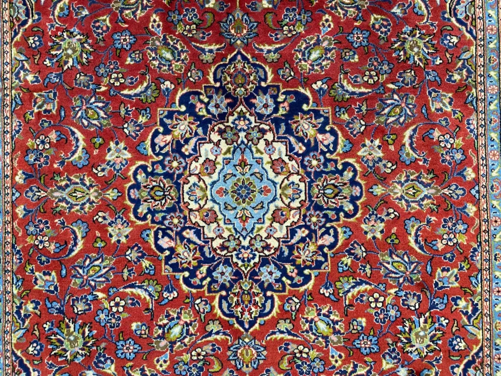 Perserteppich Keshan 303 x 199 cm Wolle handgeknüpft