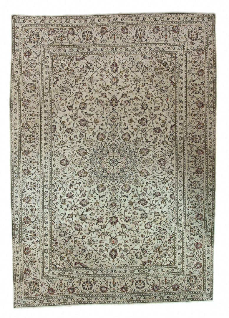 Perserteppich Keshan 349 x 247 cm Wolle handgeknüpft