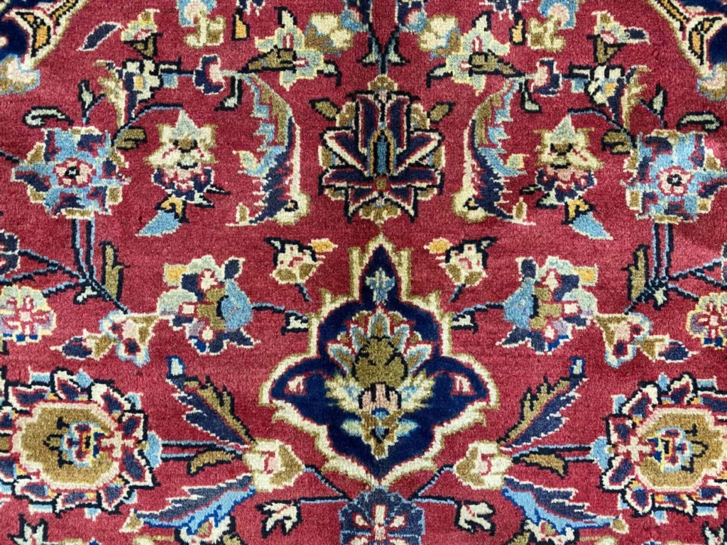 Perserteppich Keshan 305 x 195 cm Wolle handgeknüpft