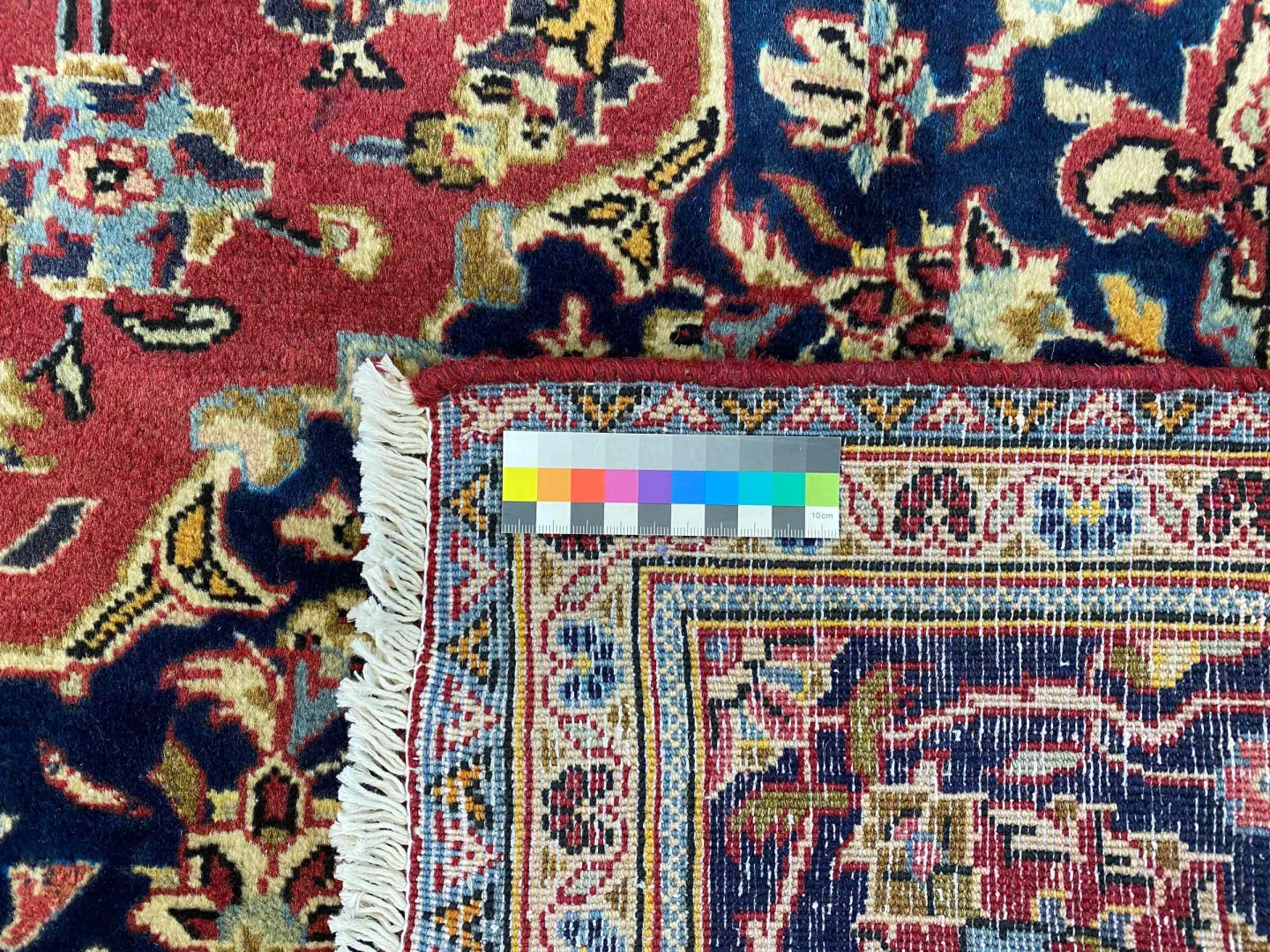 Perserteppich Keshan 305 x 195 cm Wolle handgeknüpft