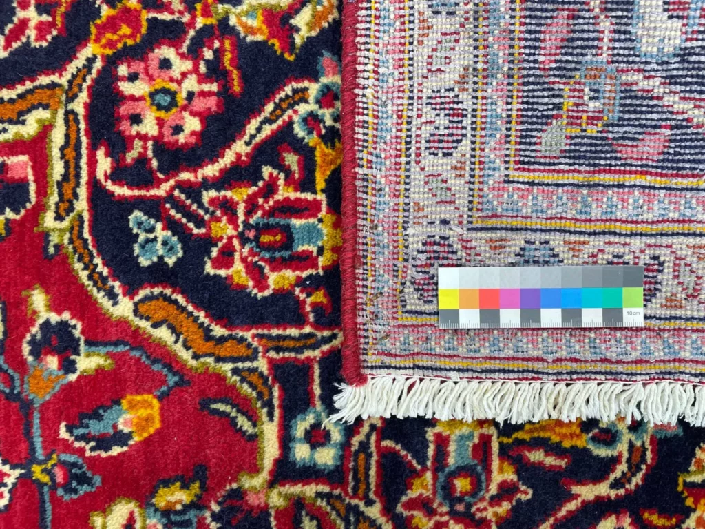 Perserteppich Keshan 305 x 195 cm Schafwolle handgeknüpft
