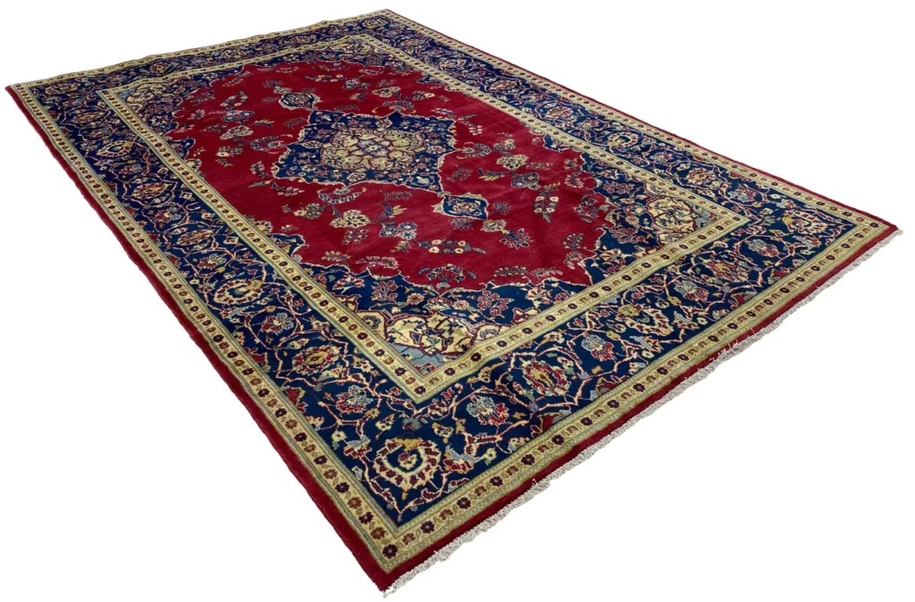 Perserteppich Keshan 305 x 208 cm Wolle handgeknüpft