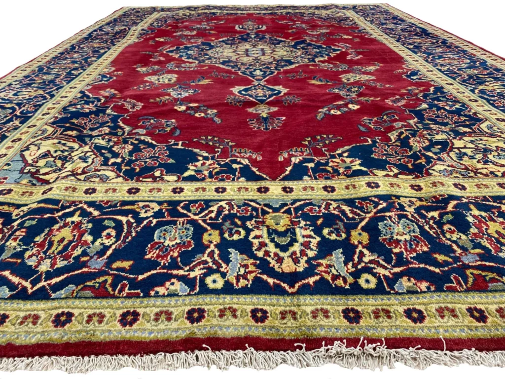 Perserteppich Keshan 305 x 208 cm Wolle handgeknüpft