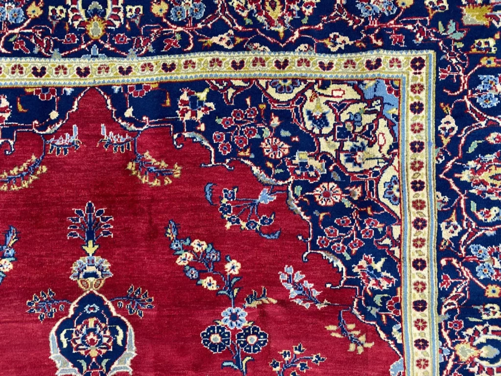 Perserteppich Keshan 305 x 208 cm Wolle handgeknüpft