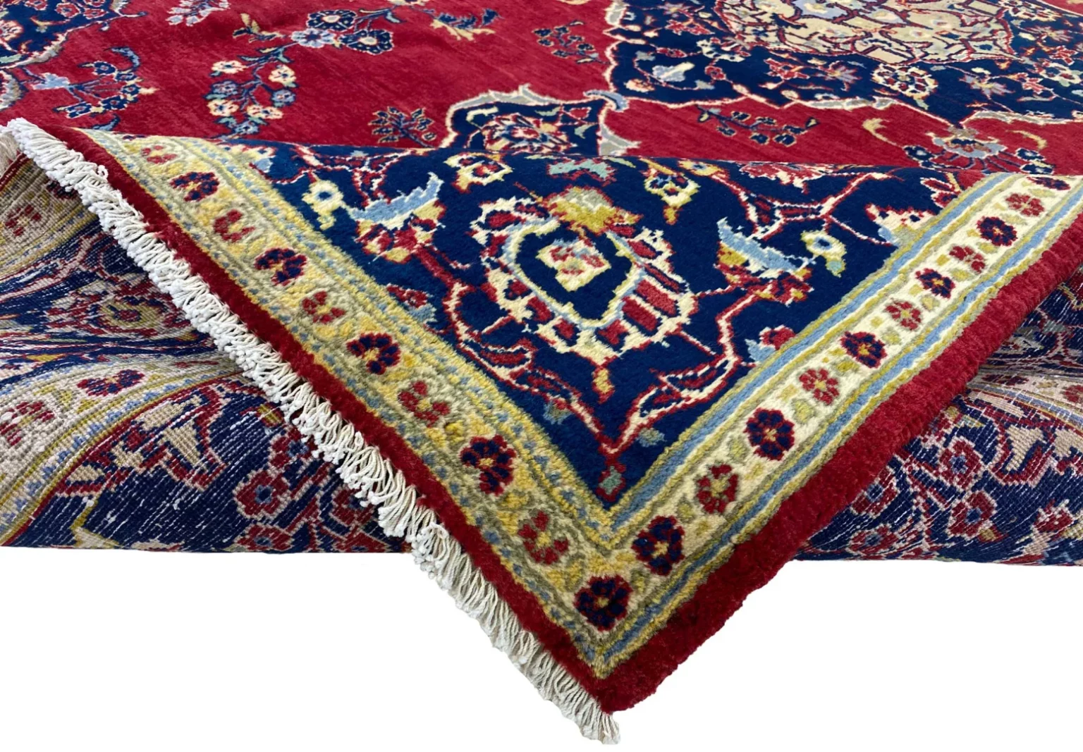 Perserteppich Keshan 305 x 208 cm Wolle handgeknüpft